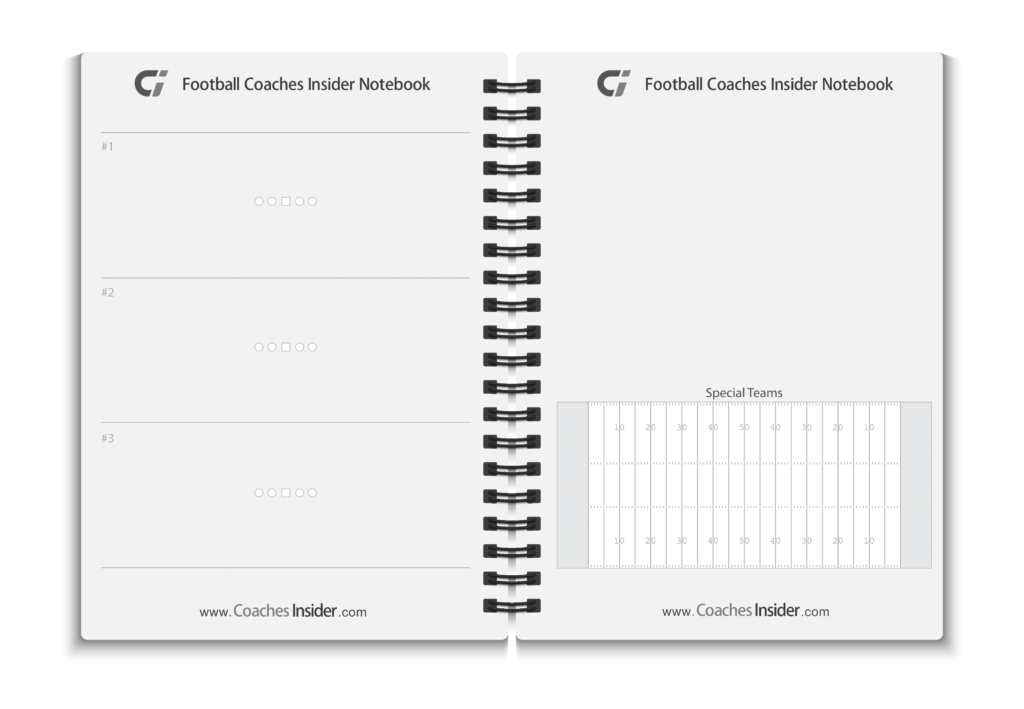 Football Coaches Notebook